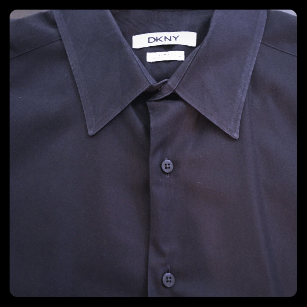 Dkny men’s collared shirt size large
